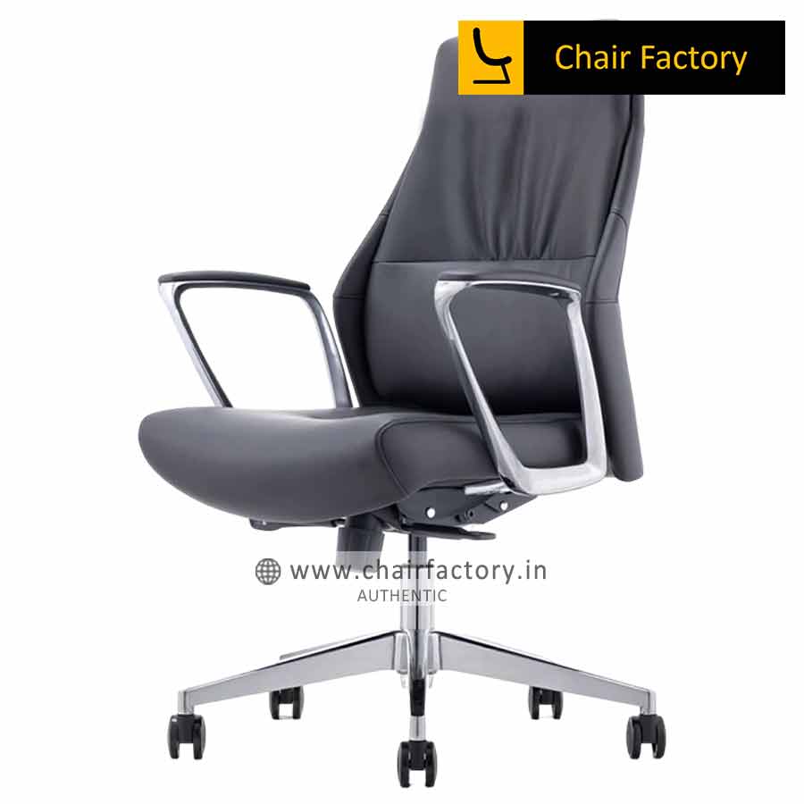 Sincaso Black Mid Back board Room Chairs